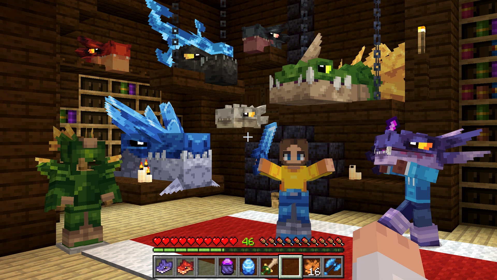 Dragon heads collection